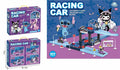 Racing Car Park Track Playset, DIY Assemble