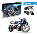 Racing Motorcycle Building Block Model 426 Pieces MB022