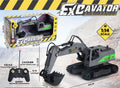 Remote Control Excavator 1:14 Scale with Working Robotic Arm