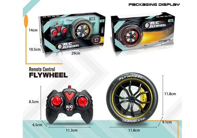 RC Flywheel Remote Control Stunt Tire