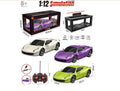 1:12 Simulation RC Sports Car with Display Rack