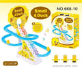Small Duck Stair Climbing Track Toy with Lights and Music