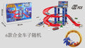 Sonic Parking Lot DIY Track Set 42 Pieces with 3 Alloy Cars