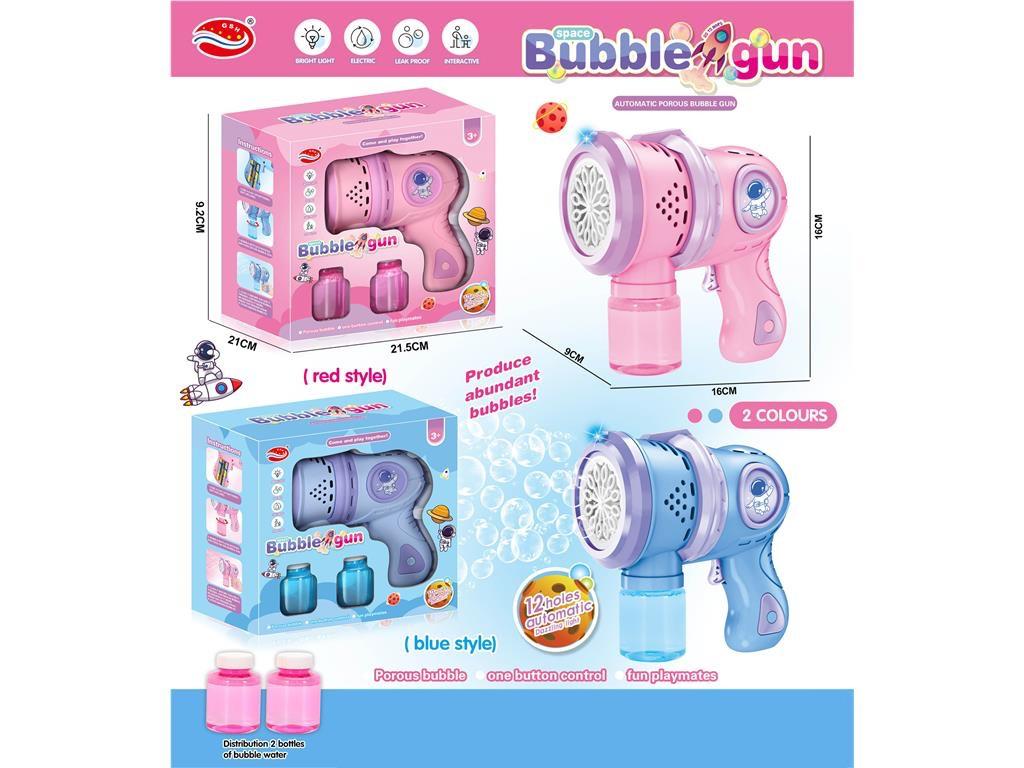 Space Bubble Gun, 12 Holes Automatic