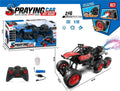Spraying Off Road Remote Control Rock Crawler 1:12 Scale 6 Wheel