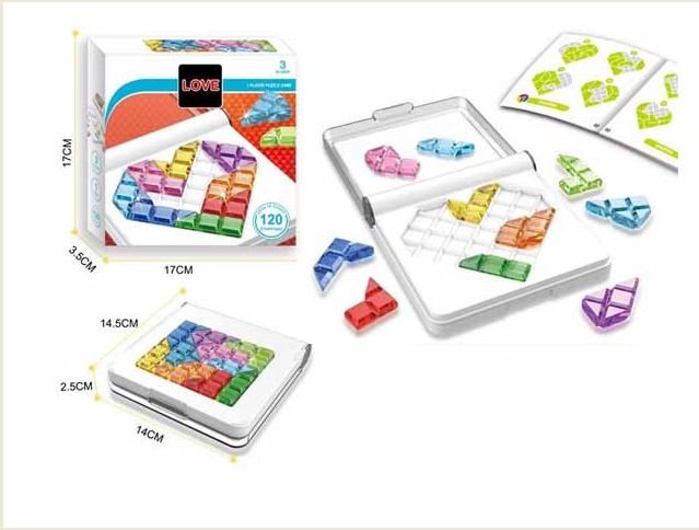 Travel Logic Puzzle Game with 120 Challenges, Single Player