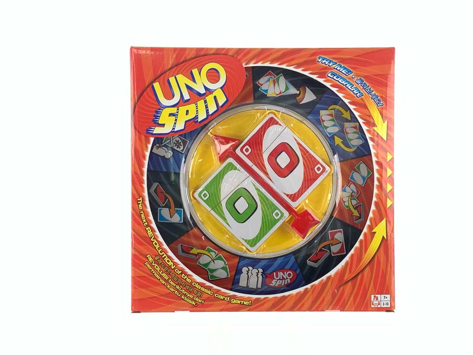UNO Spin Card Game with Spinner