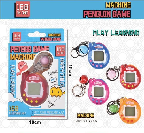 168 in One Virtual Pet Game Keyring