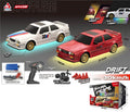 WHOOSH Retro Drift 4WD RC Car with Neon Lights