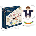 Wooden Stacking Blocks Balance Game